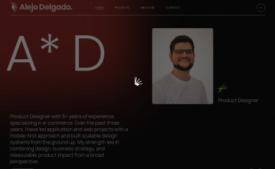 alejodelgado.design screenshot