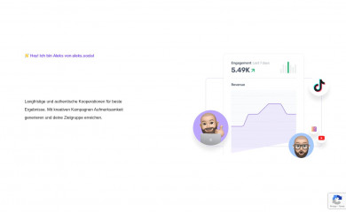 aleks.social screenshot