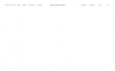 aleksandrasuska.pl screenshot