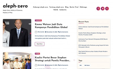 aleph-zero.info screenshot