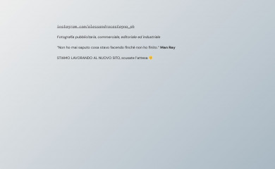 alessandrocastagnafotografo.com screenshot