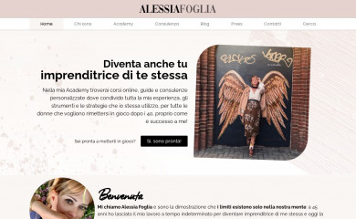 alessiafoglia.com screenshot