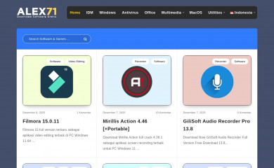 alex71.com screenshot