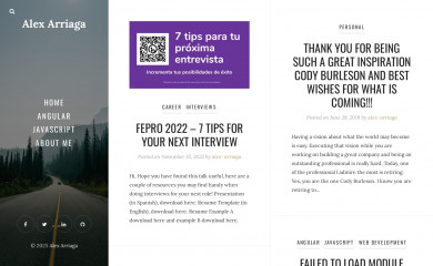 alex-arriaga.com screenshot