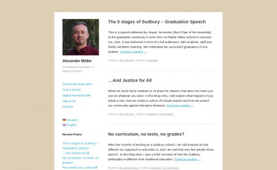 alexandermueller.org screenshot