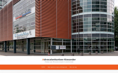 alexanderadv.nl screenshot