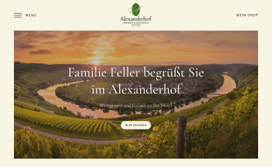 alexanderhof.de screenshot