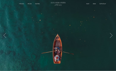 alexandrafeherphotography.com screenshot