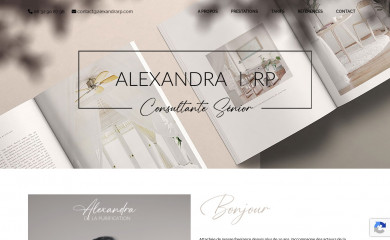 alexandrarp.com screenshot