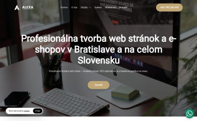 alexawebsolutions.com screenshot