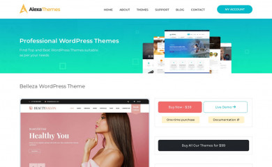 https://alexathemes.net/themes/salon-wordpress-theme/ screenshot