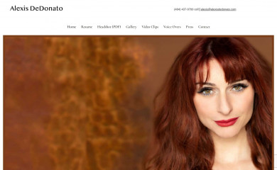 alexisdedonato.com screenshot