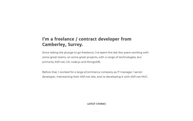 alexjamesbrown.com screenshot