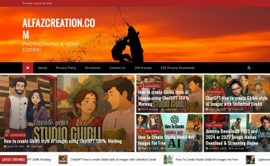 alfazcreation.com screenshot