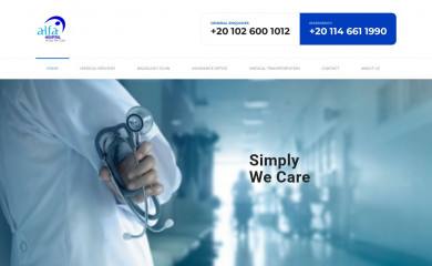 alfahospital.net screenshot