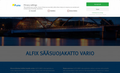 alfix-saasuojat.fi screenshot