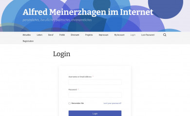 alfredmeinerzhagen.de screenshot