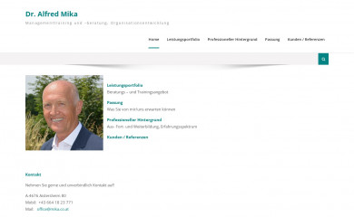 alfredmika.at screenshot