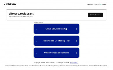 alfresco.restaurant screenshot