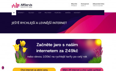 alfservis.cz screenshot