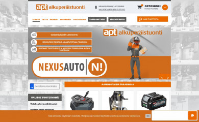 alkuperaistuonti.fi screenshot