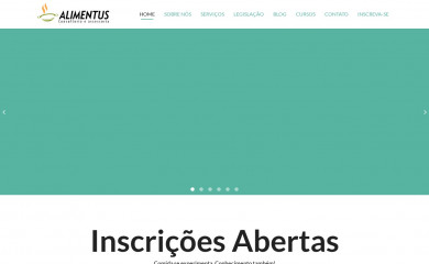 alimentusconsultoria.com.br screenshot
