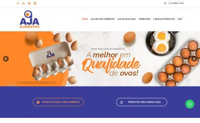 alimentosaja.com.br screenshot