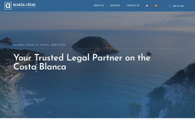 aliagalegal.com screenshot