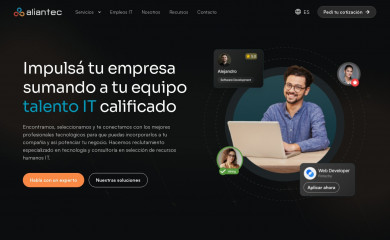 aliantec.com screenshot