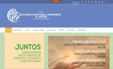 alianzaelbatan.org screenshot