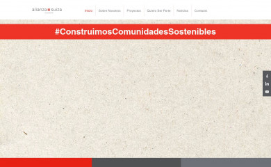 alianzasuiza.org screenshot