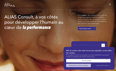 aliasconsult.be screenshot