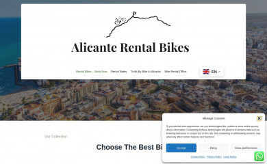 alicanterentalbikes.com screenshot