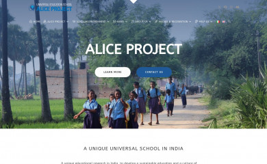 aliceproject.org screenshot