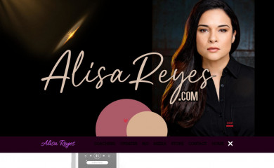 alisareyes.com screenshot