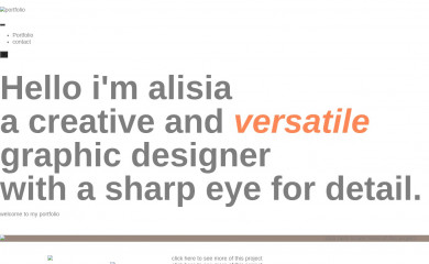 alisiashimanskiportfolio.com screenshot