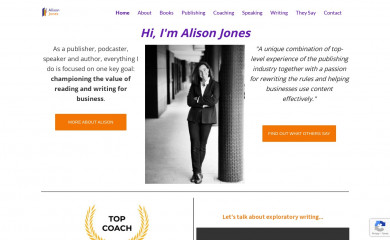 alisonjones.com screenshot