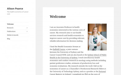 alisonpearce.net screenshot