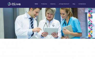alivemed.cl screenshot