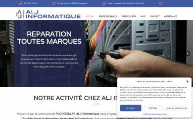 aljinformatique.fr screenshot