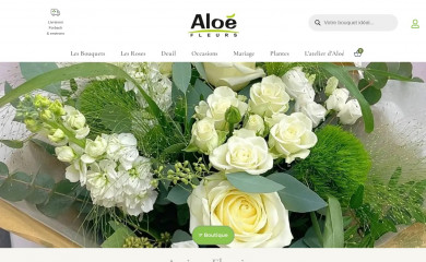 aloefleurs.com screenshot