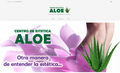 aloestetica.es screenshot