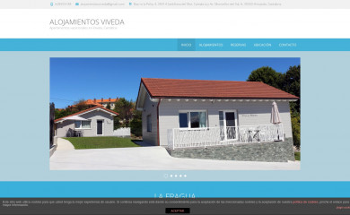alojamientosviveda.es screenshot