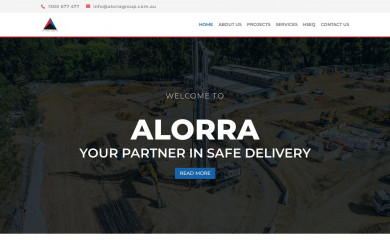 alorragroup.com.au screenshot