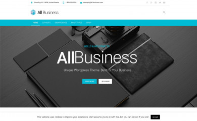 http://all-business.cmsmasters.net/ screenshot