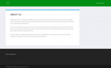 allayurvedic.org screenshot