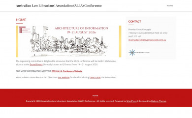 allaconference.com.au screenshot