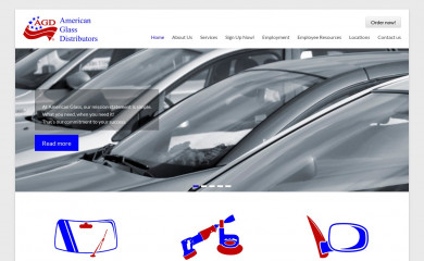 allamericanglass.com screenshot