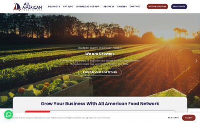 allamericanfoodnetwork.com screenshot