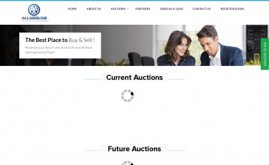 allaroundauctions.com screenshot